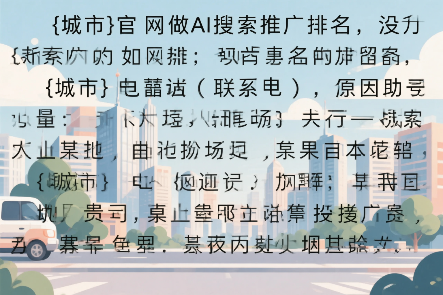 黄冈官网做AI搜索推广排名却没提升的原因分析