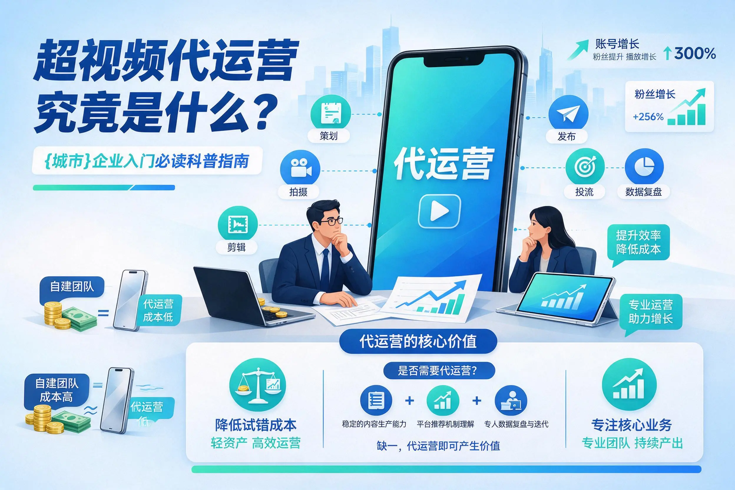 短视频代运营究竟是什么?黄冈企业入门必读科普指南