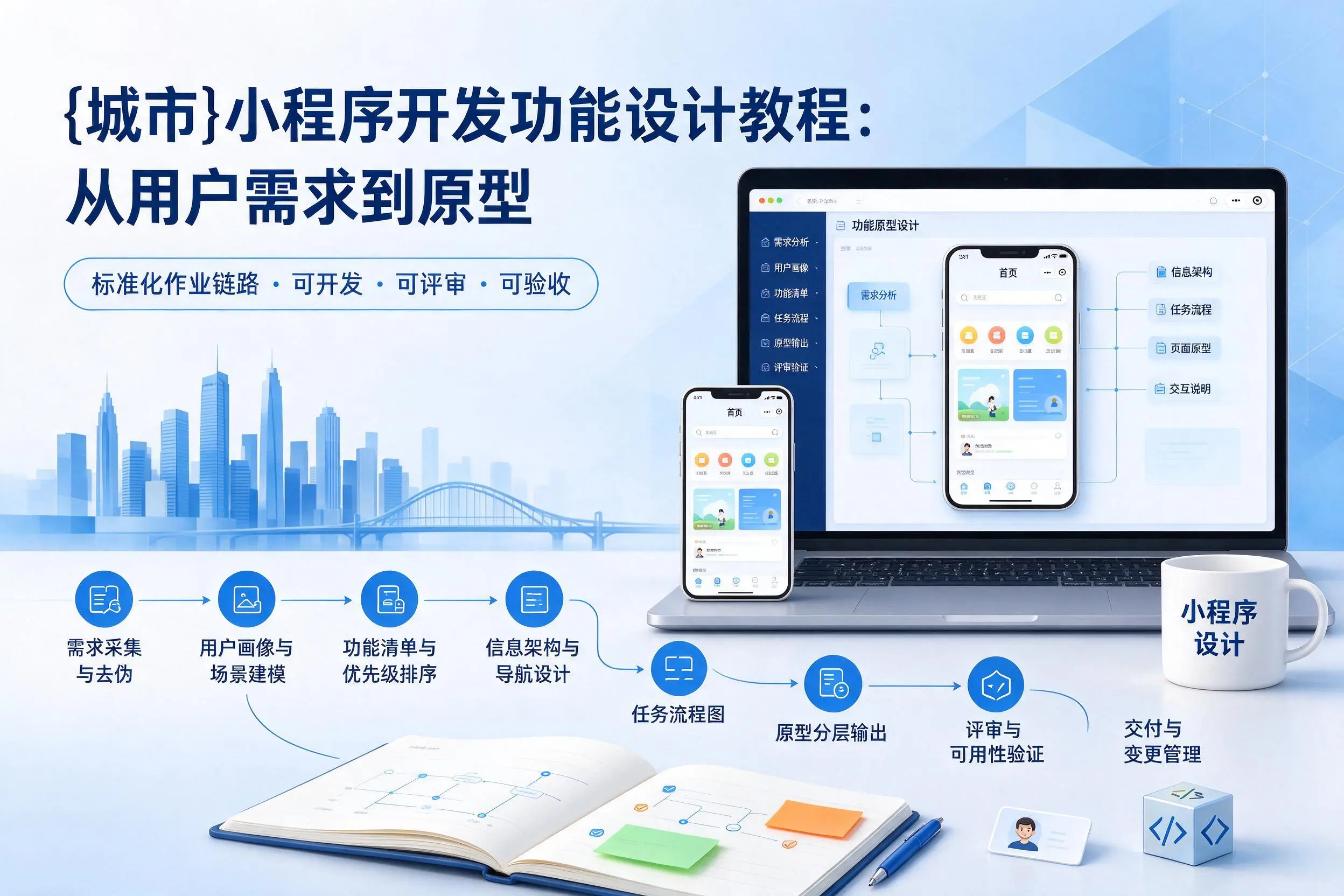 黄冈小程序开发功能设计教程:从用户需求到原型