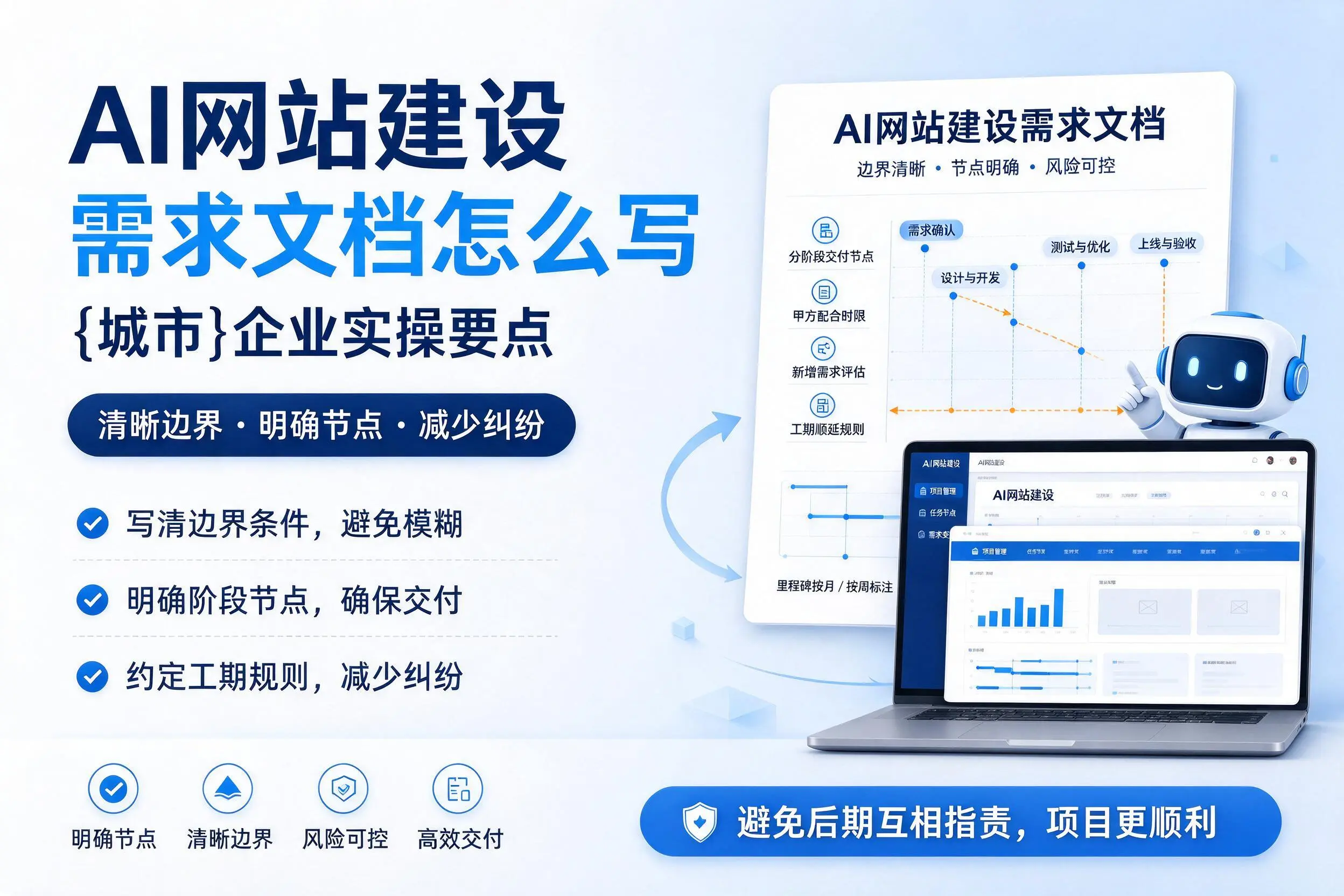 AI网站建设需求文档怎么写,黄冈企业实操要点