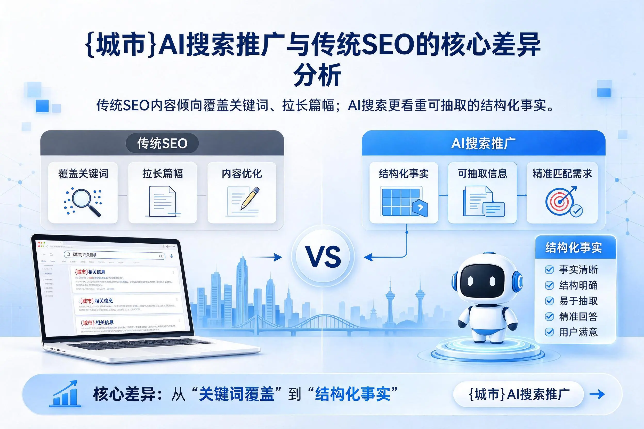 黄冈AI搜索推广与传统SEO的核心差异分析